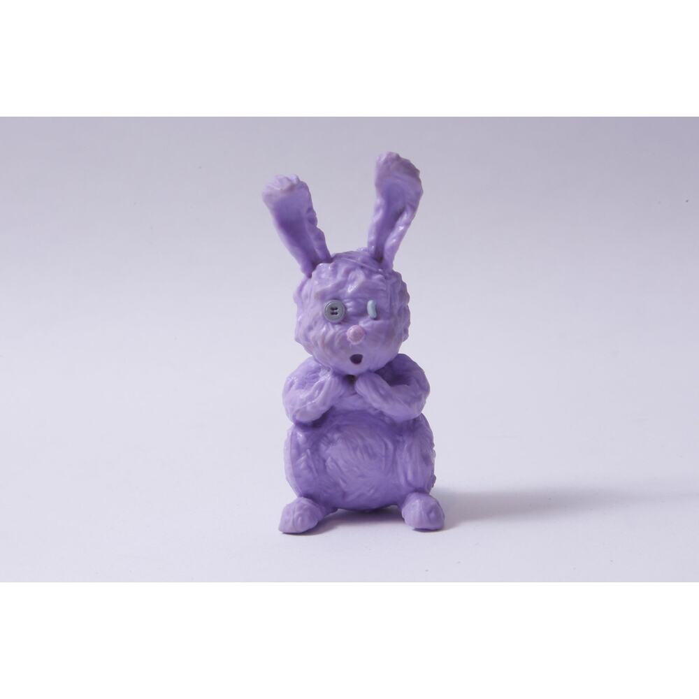 Monster High Pet Purple, Scarry, Rabbit, Bunny, Button Eye, Little, 2 1/2", PVC
